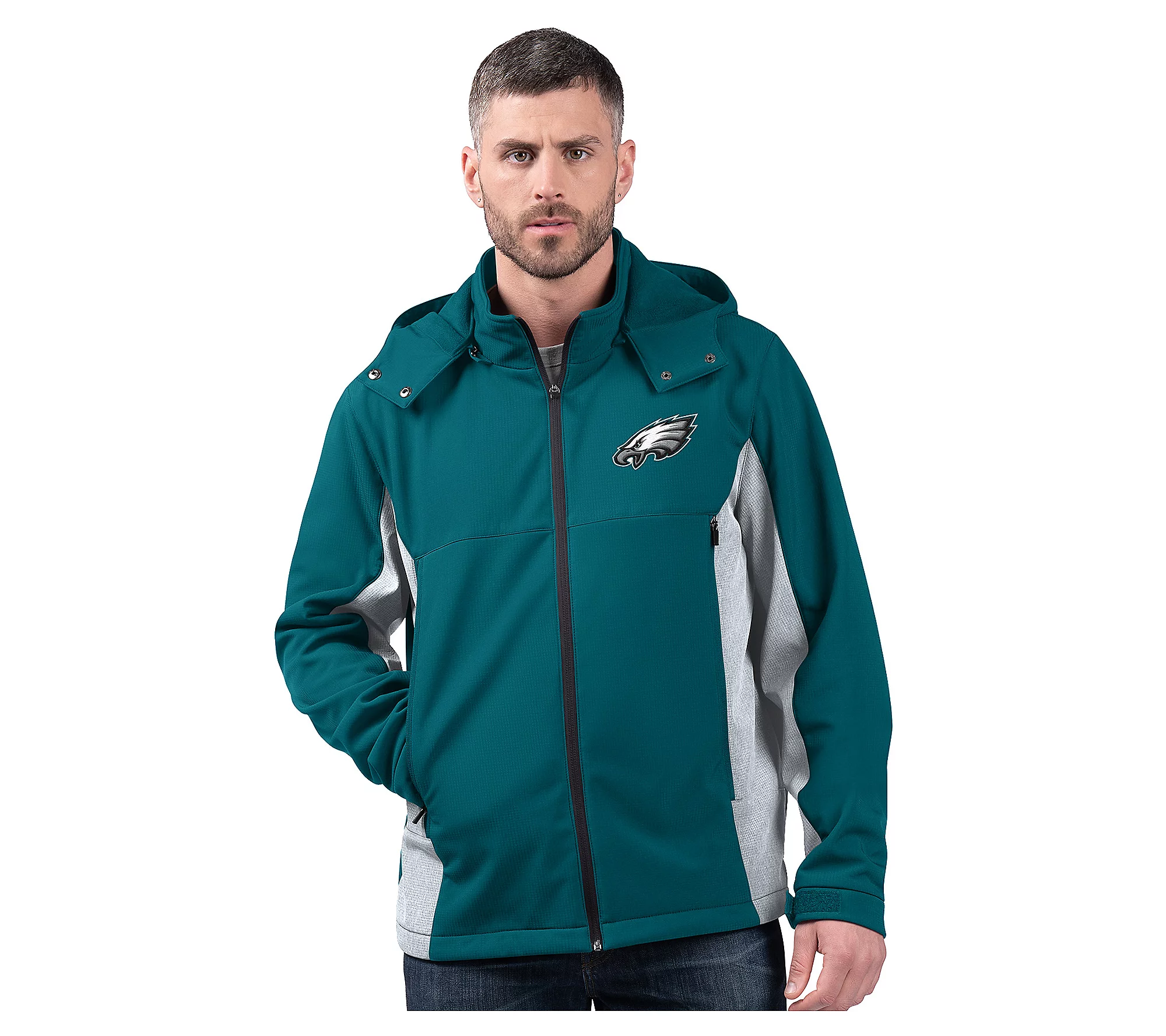NthtFL Men's Soft Shell Bonded Jacket
